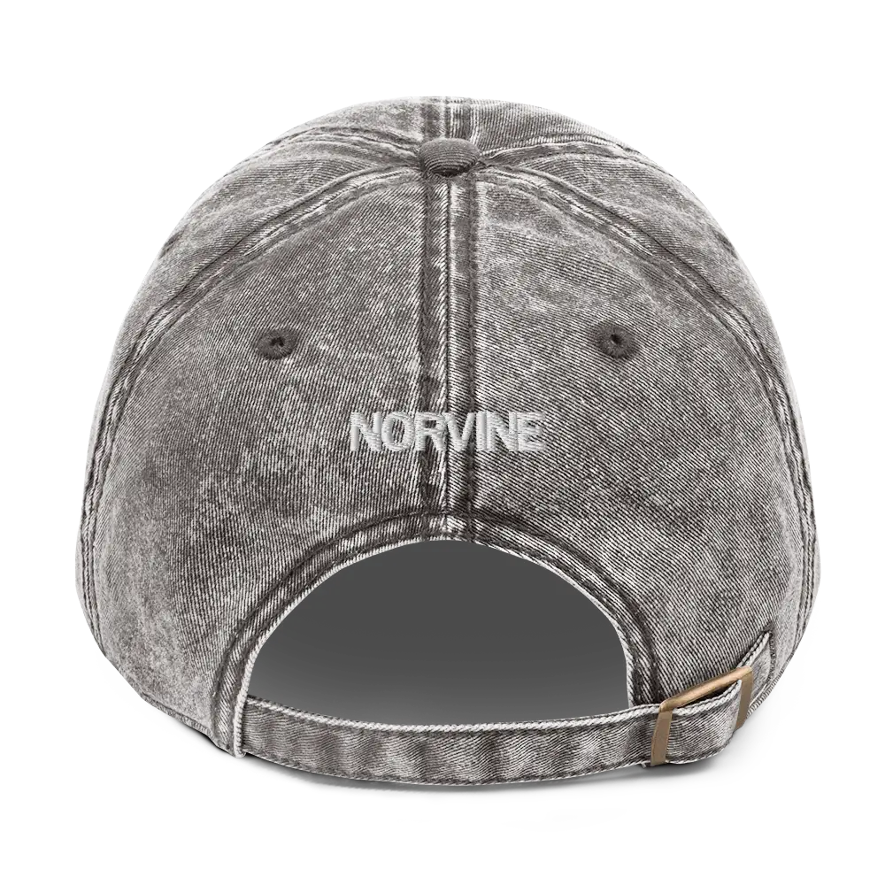 Vintage Cotton Twill Cap Headwear - Norvine